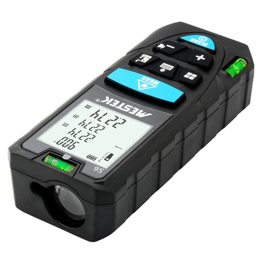 MESTEK S6 Multifunction Distance Meter Laser Measure Meter 50m/164ft Digital Screen Portable Area Volume Measure Tool - 2