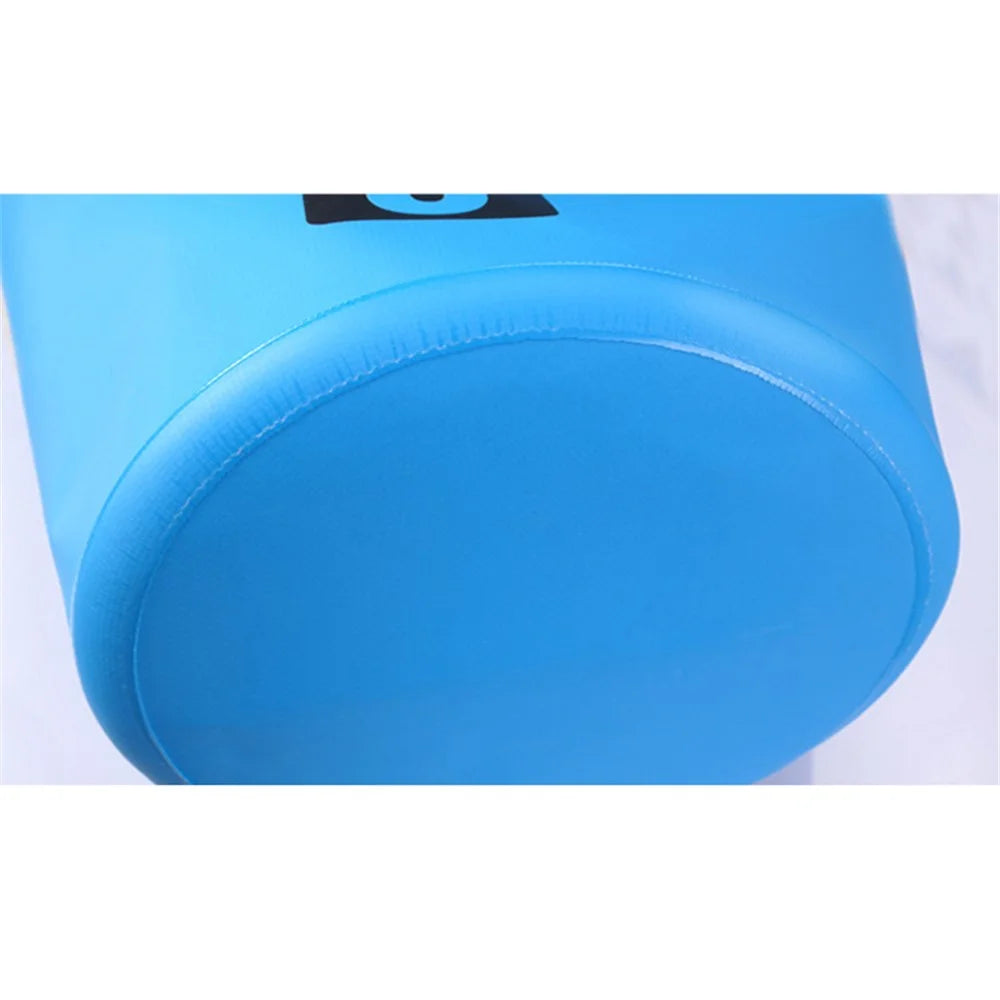 10L Outdoor Waterproof Bag Bucket Dry Sack for Floating Swimming - Baby Blue - 7