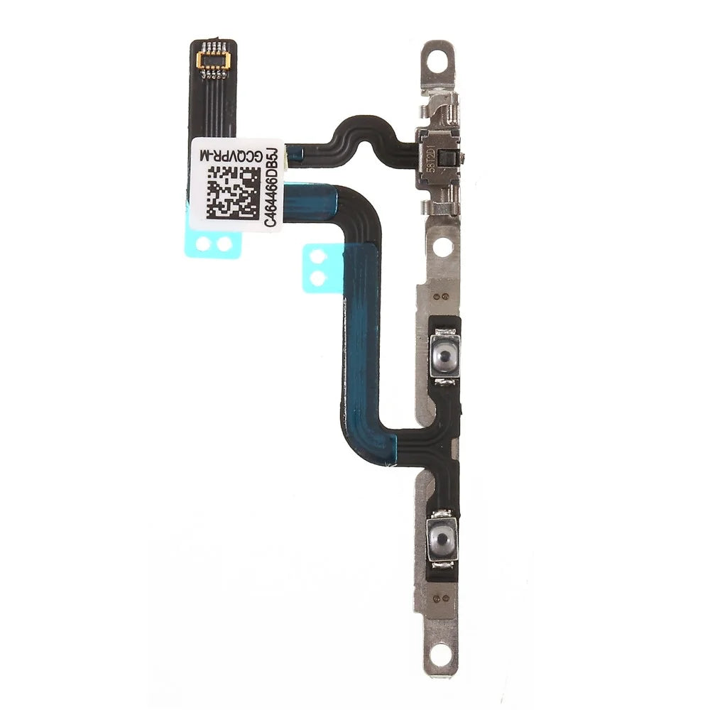 Volume Button Flex Cable Part with Metal Plate for iPhone 6s Plus 5.5 inch - 2