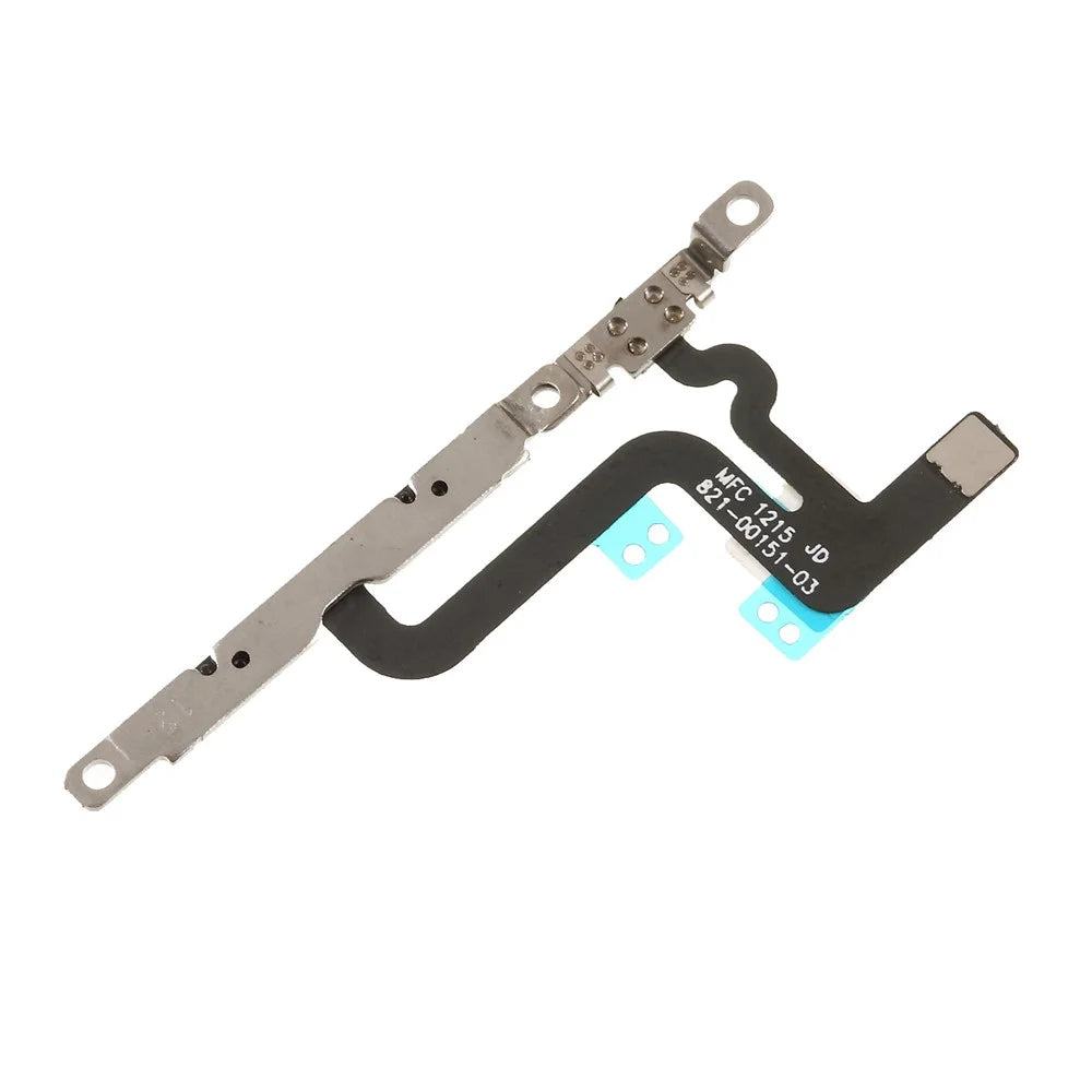 Volume Button Flex Cable Part with Metal Plate for iPhone 6s Plus 5.5 inch - 4