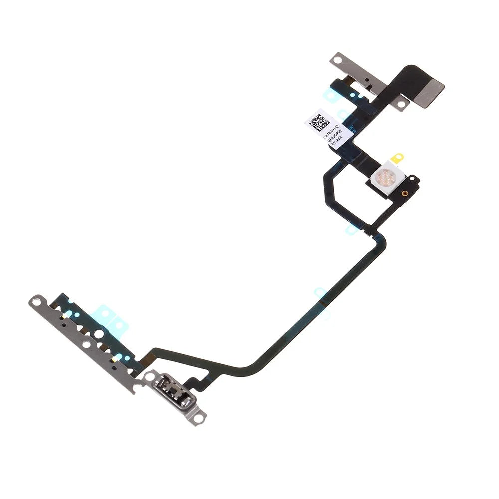 OEM Power On/Off and Volume Buttons Flex Cable for iPhone XR 6.1 inch - 1
