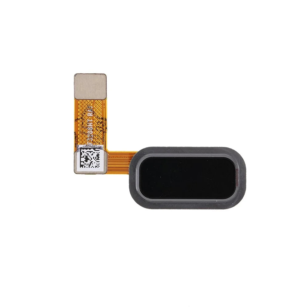 OEM Home Key Fingerprint Button Flex Cable Repair Part for Asus ZenFone 4 Max (ZC554KL) - Black - 1