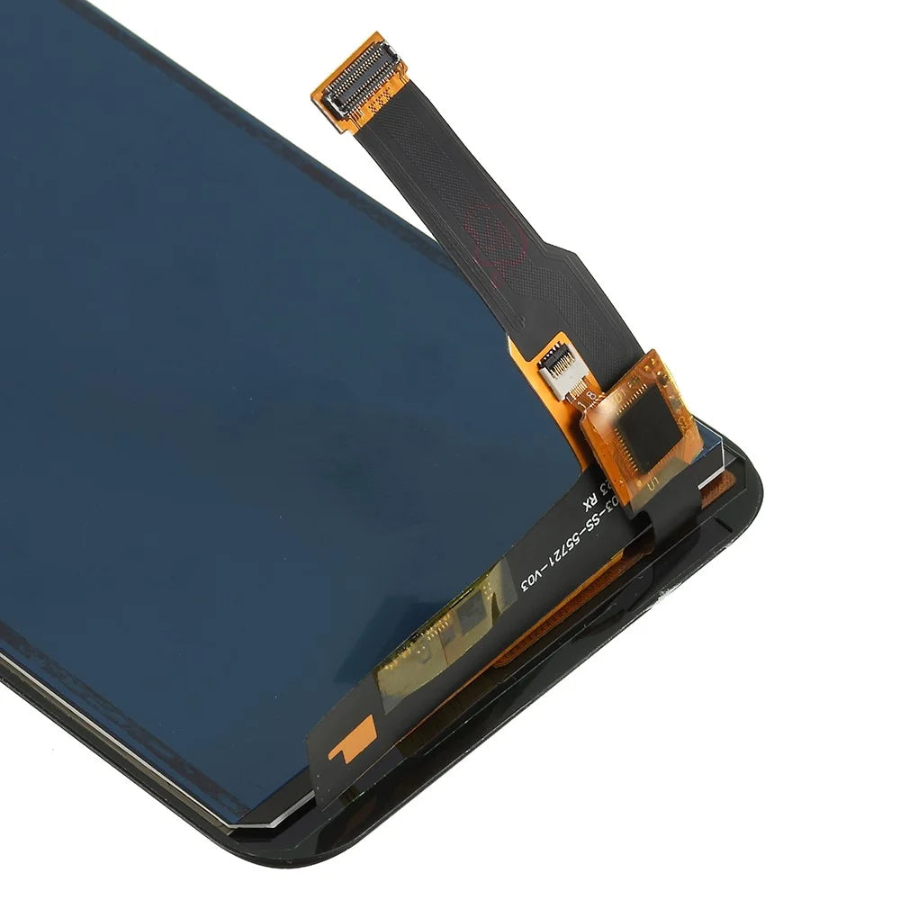 LCD Screen and Digitizer Assembly Repair Part for Samsung Galaxy J6 (2018) J600 (without Logo) with Screen Brightness IC - Black - 5