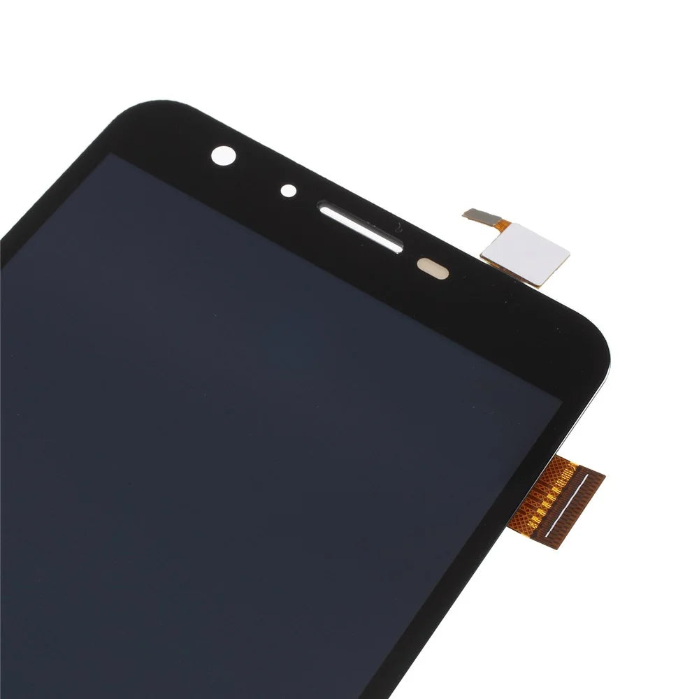 LCD Screen and Digitizer Assembly + Frame Replace Part (without Logo) for Doogee Y6 - Black - 2
