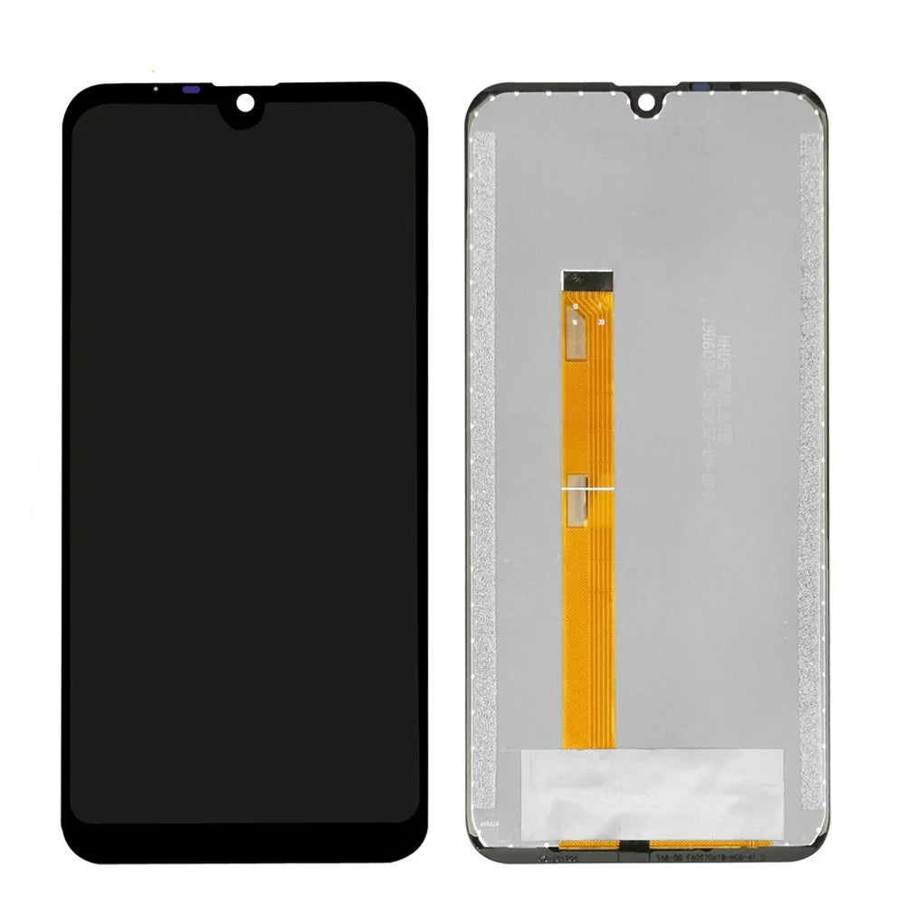 For Oukitel C16 Pro / C16 OEM LCD Screen and Digitizer Assembly Replacement Part (Without Logo) - Black - 1