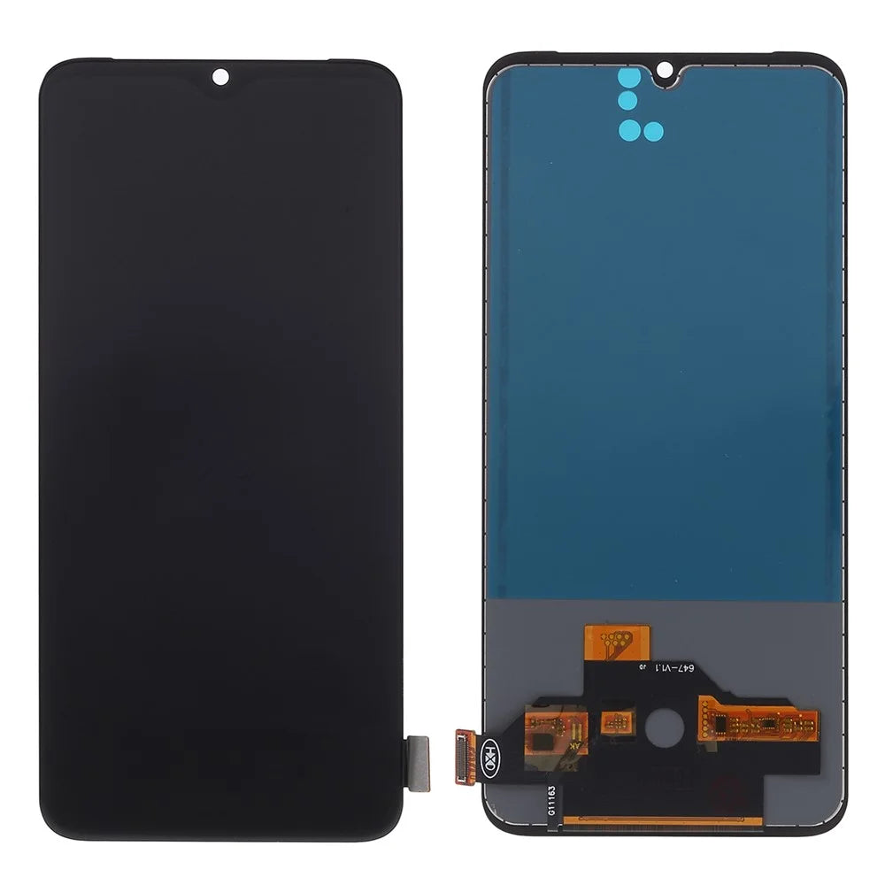 LCD Screen and Digitizer Assembly Part (TFT Version) (without Logo) for OnePlus 7 - Black - 1