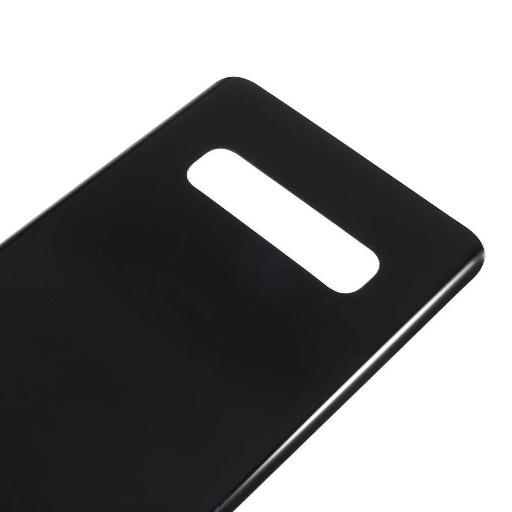 For Samsung Galaxy S10 Plus G975 Battery Housing with Adhesive Sticker Phone Back Cover - Black - 2