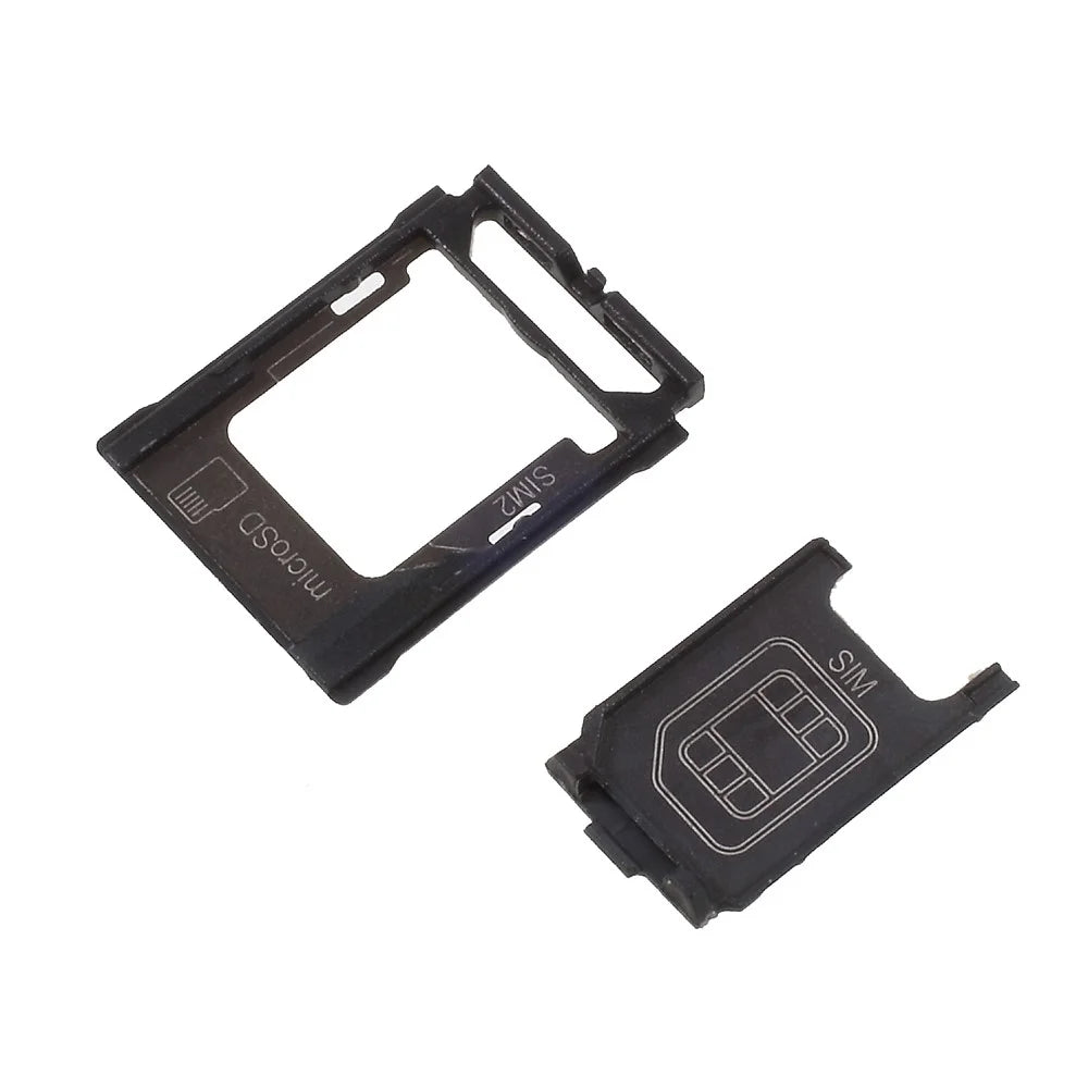 OEM SIM1 + SIM2/Micro SD Card Tray Holder Parts for Sony Xperia XZ Premium - 1