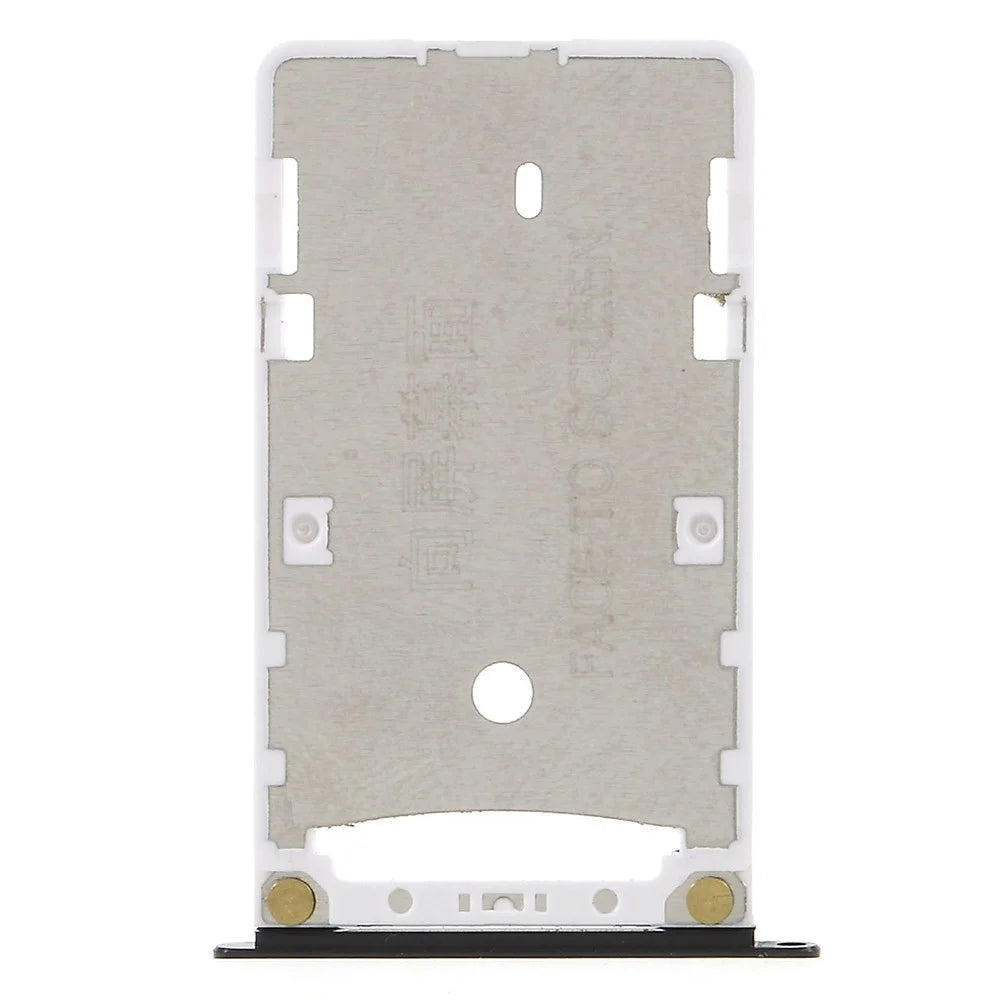 OEM Dual SIM Micro SD Card Tray Holder Part for Xiaomi Redmi 4X - Black - 1