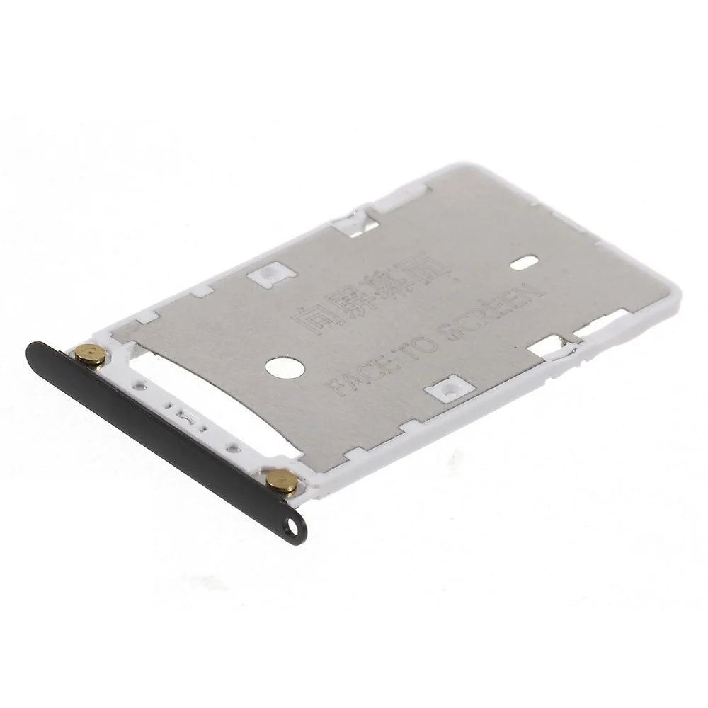 OEM Dual SIM Micro SD Card Tray Holder Part for Xiaomi Redmi 4X - Black - 4