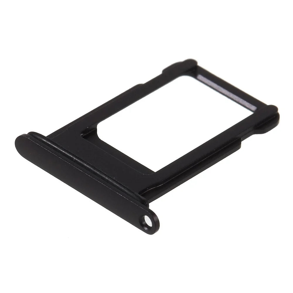 OEM SIM MicroSD Card Tray Slot Part for iPhone 8 4.7 inch - Black - 1