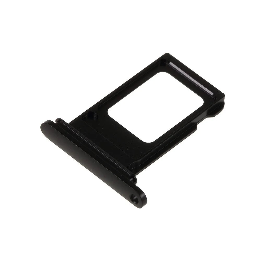 OEM Dual SIM Card Tray Holder Part for iPhone XR 6.1 inch - Black - 1