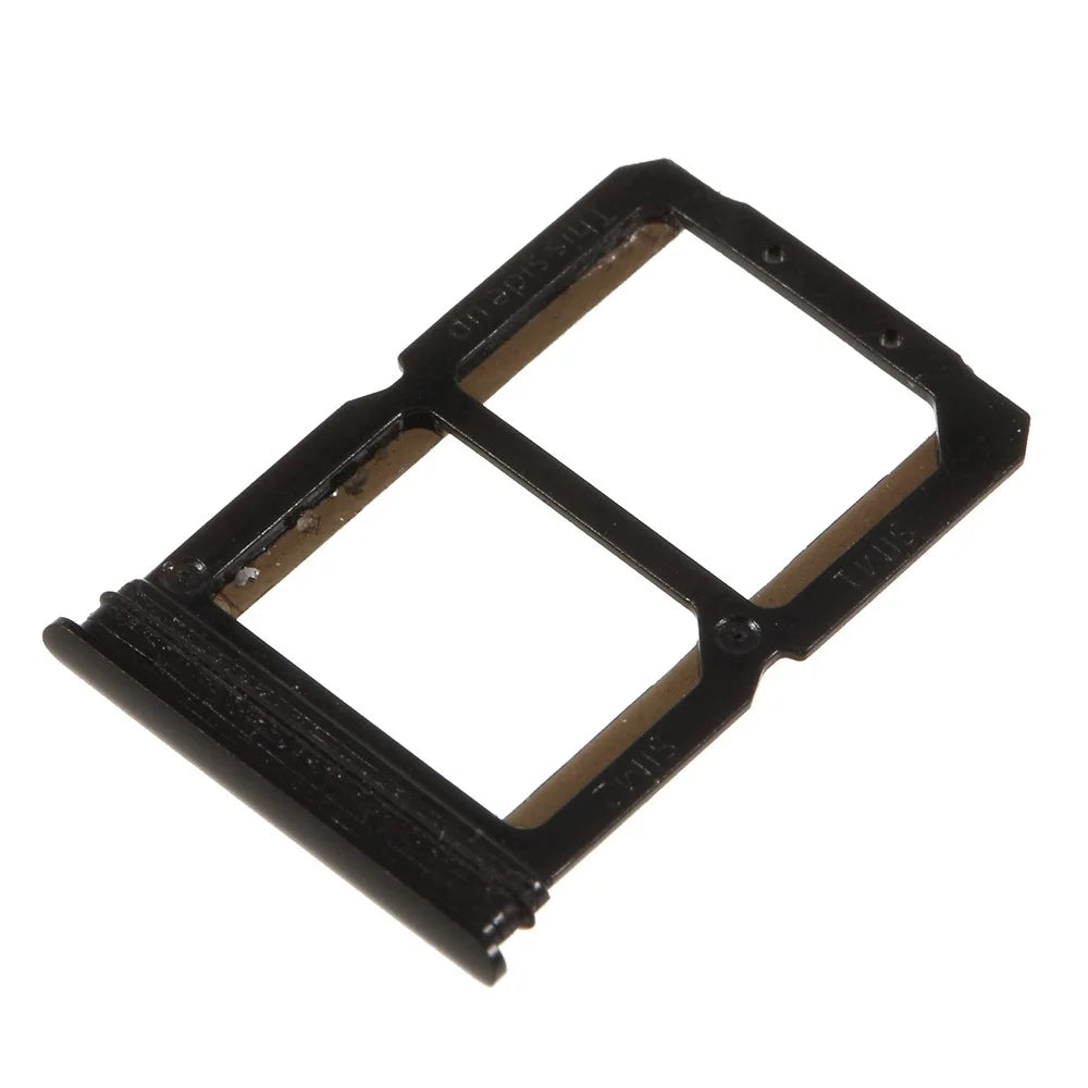 OEM Dual SIM Card Tray Slot for OnePlus 6 - Matte Black - 1