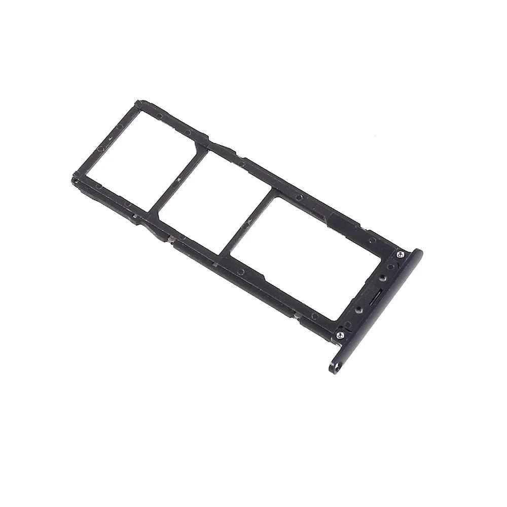 OEM Dual SIM Card + Micro SD Card Tray Holder Replacement for Asus Zenfone 4 Max ZC520KL - Black - 2