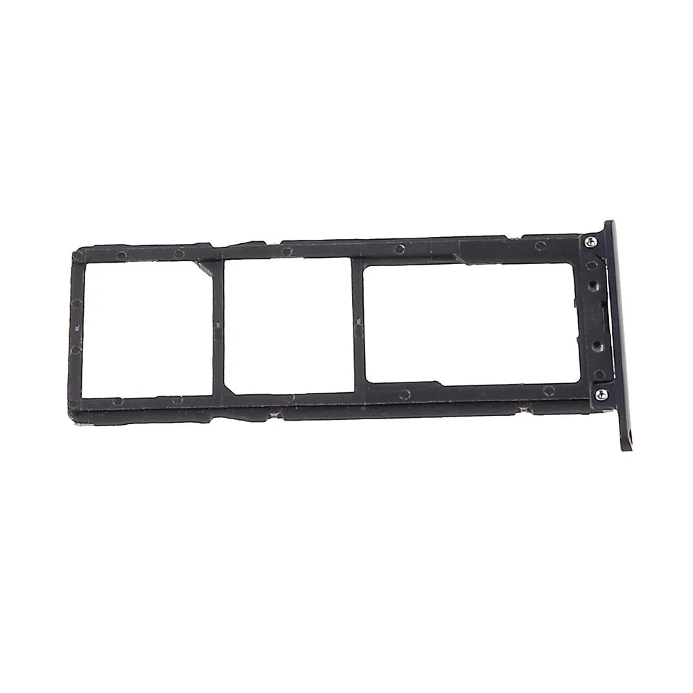 OEM Dual SIM Card + Micro SD Card Tray Holder Replacement for Asus Zenfone 4 Max ZC520KL - Black - 3