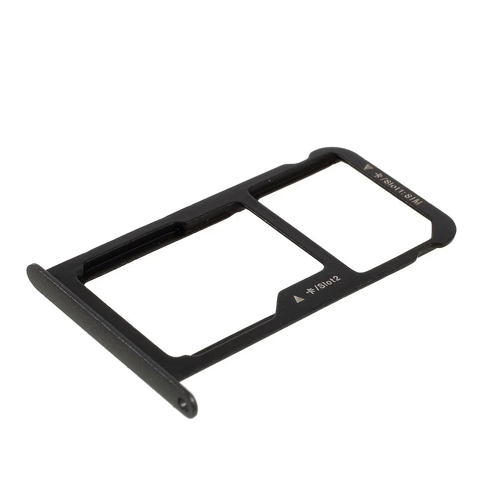 OEM SIM Card Tray Holder Slot Part for Huawei P9 Lite - Black - 1