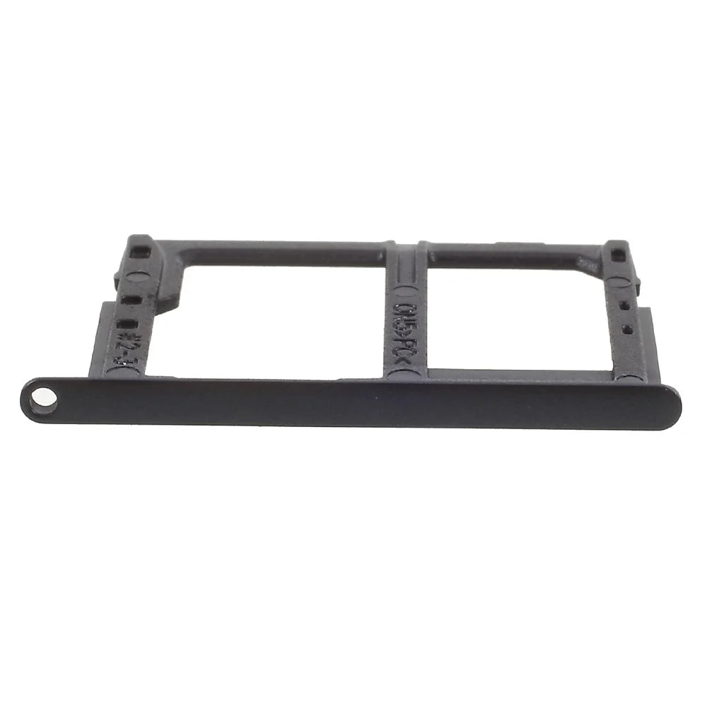 OEM SIM1 + SIM2/Micro SD Card Tray Holder Replacement (2 pcs) for Samsung Galaxy J5 Prime/J7 Prime - Black - 3