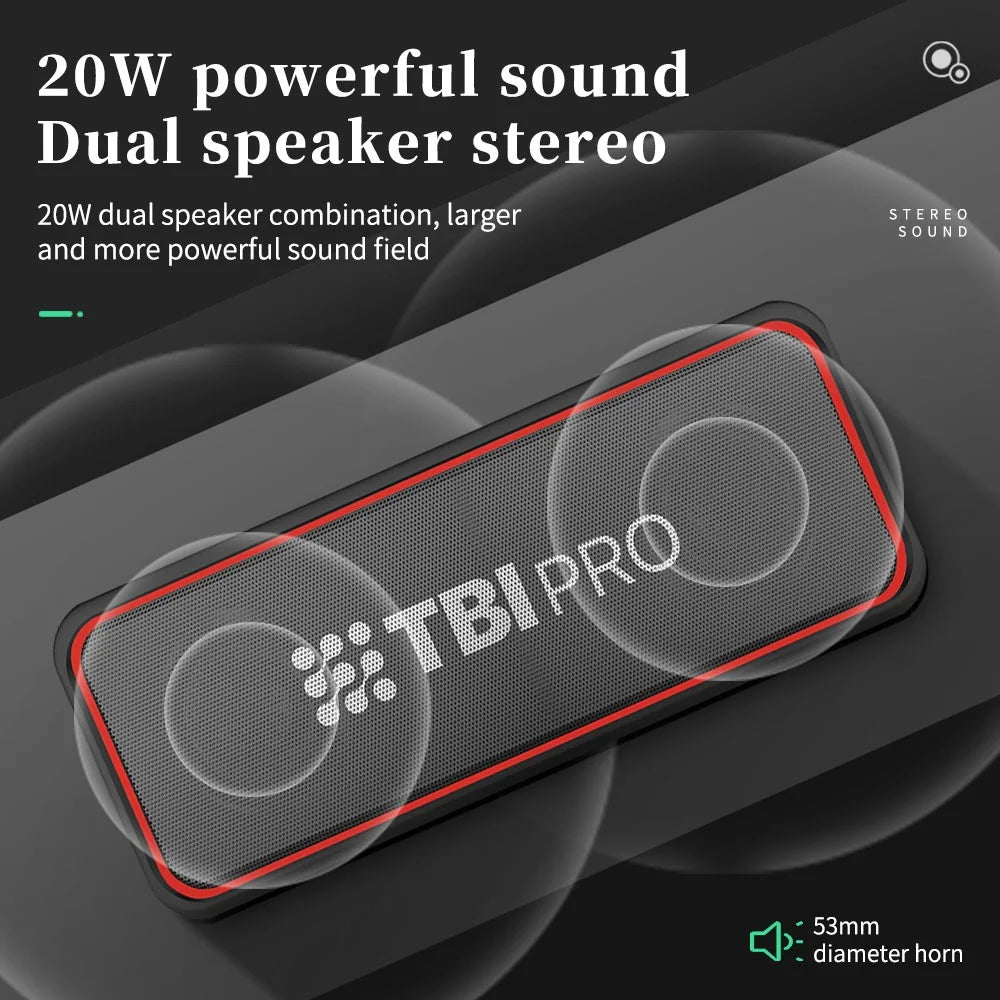 CYBORIS CYB-X7 Portable TWS Bluetooth-compatible Speaker Power Bank Support NFC Touch Connection - 4