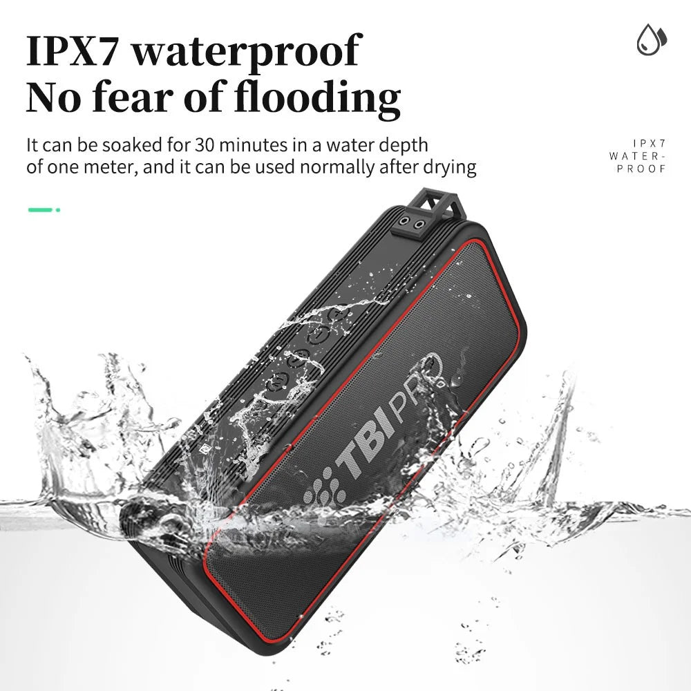 CYBORIS CYB-X7 Portable TWS Bluetooth-compatible Speaker Power Bank Support NFC Touch Connection - 5