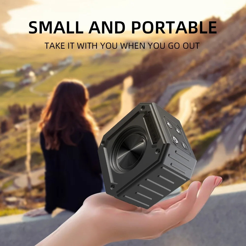 CYBORIS X1 15W Deep Bass Wireless Bluetooth-compatible Speaker Portable Outdoor Waterproof Subwoofer - 6