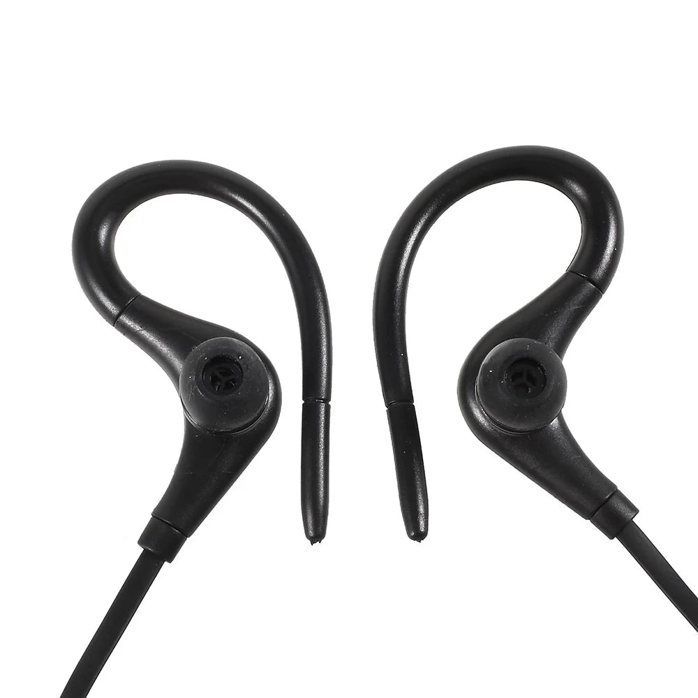 Q10 Wireless Bluetooth-compatible Sports Stereo Earphone Neck Hanging Headset Headphone with Mic - Black - 3