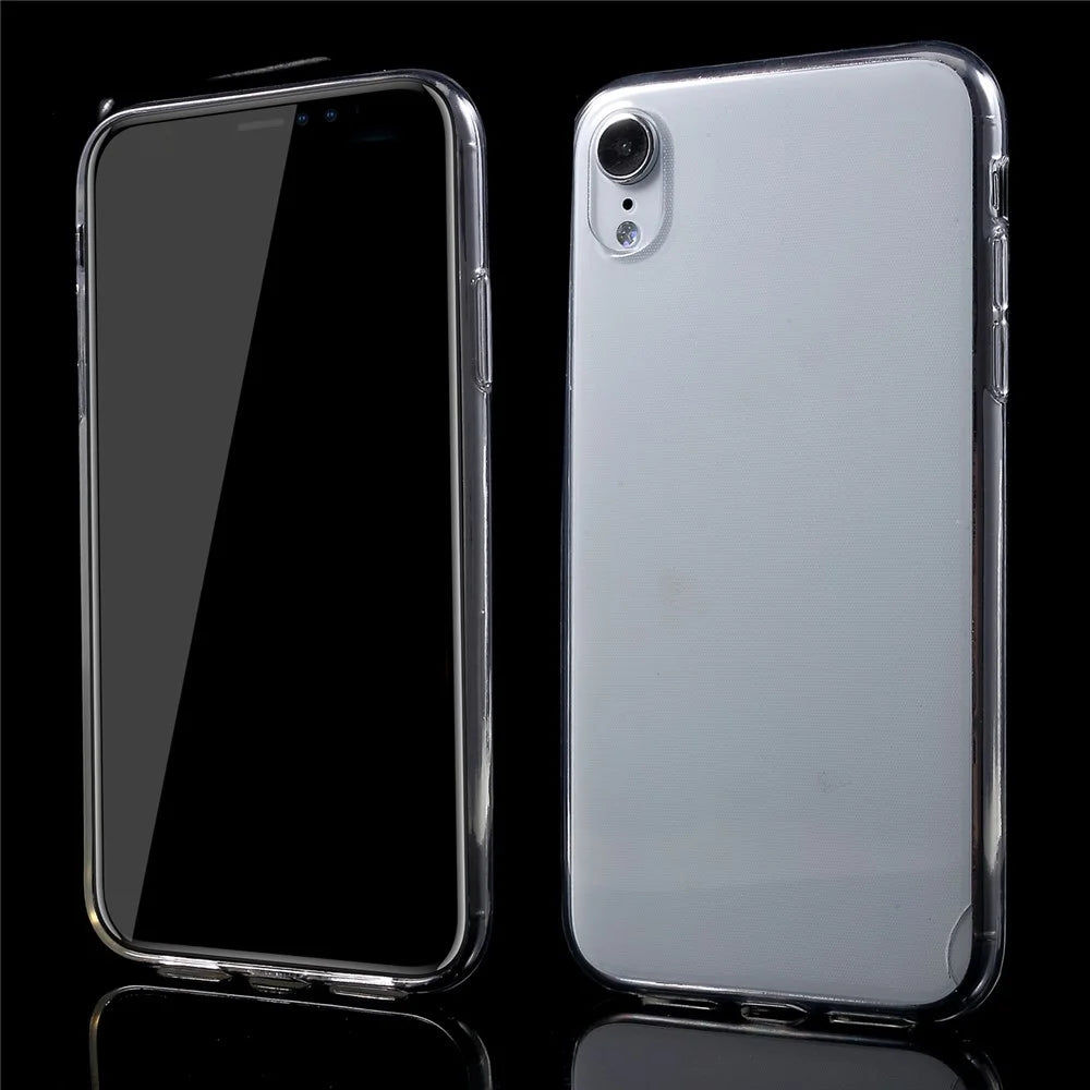 Clear Soft TPU Gel Case with Non-slip Inner for iPhone XR 6.1 inch - 1