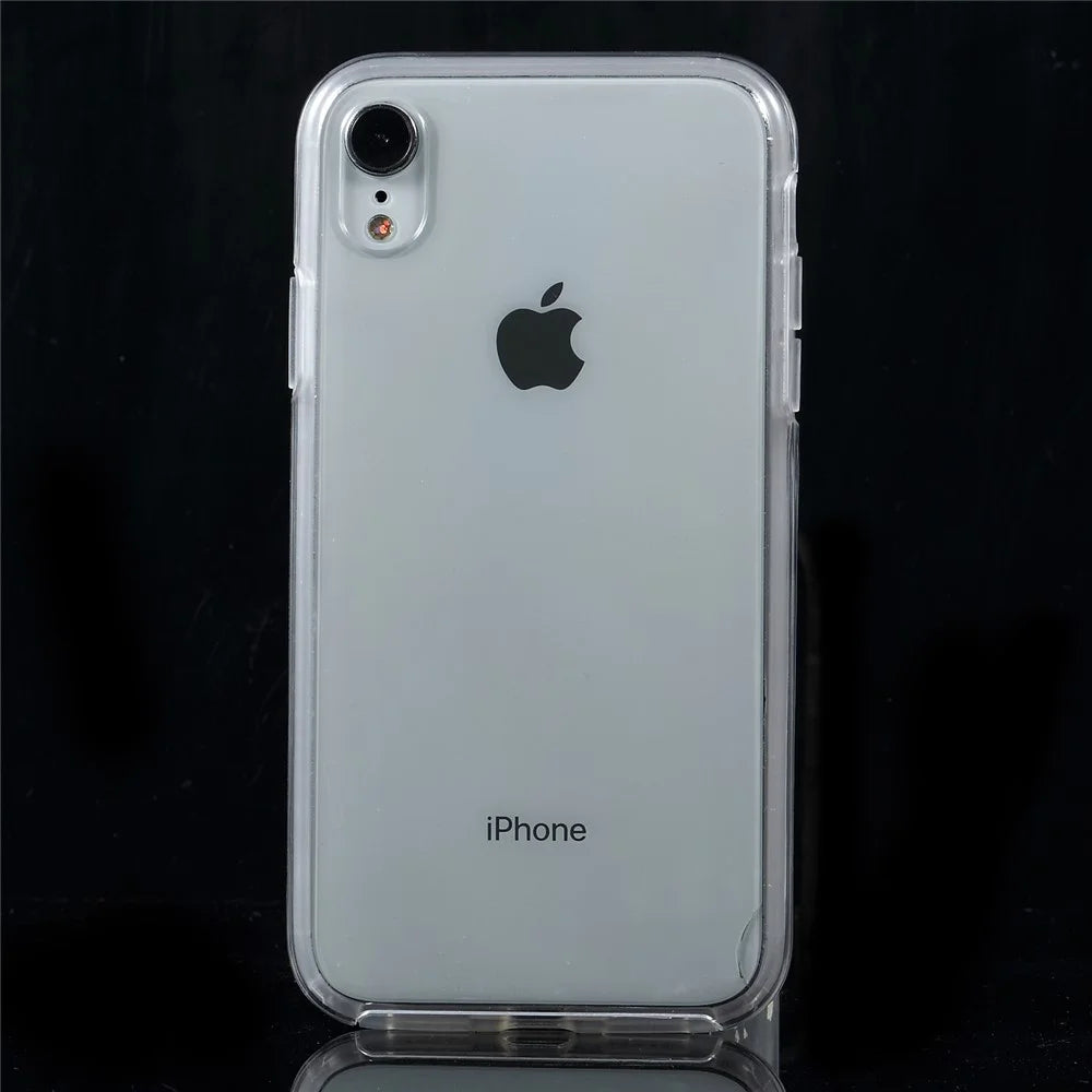 For iPhone XR 6.1 inch Two Pieces Front TPU + PC Back Full Body Protection Case - 2