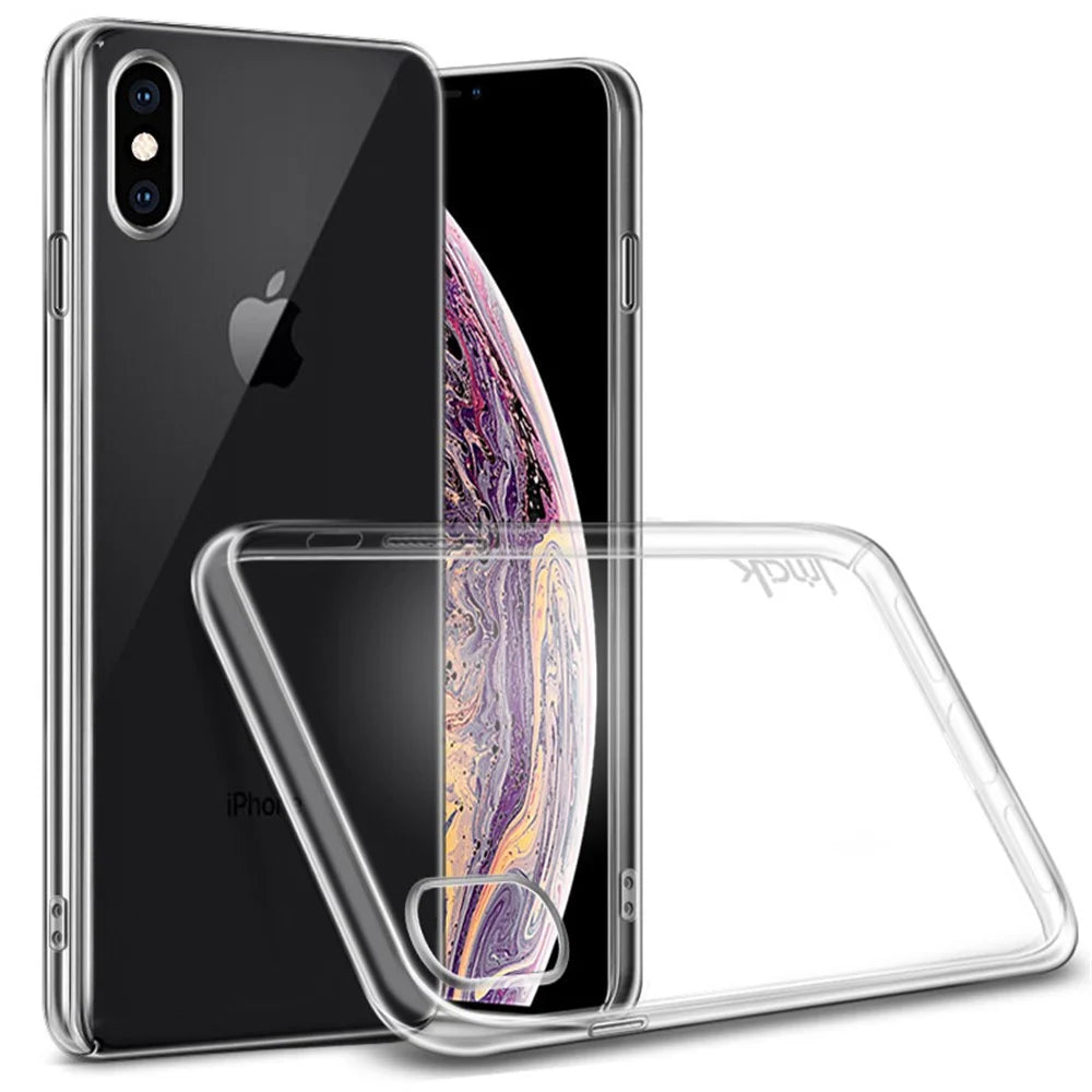 IMAK Crystal Case II Pro+ Scratch-resistant PC Case + Protector Film for	iPhone XS Max 6.5 inch - 1