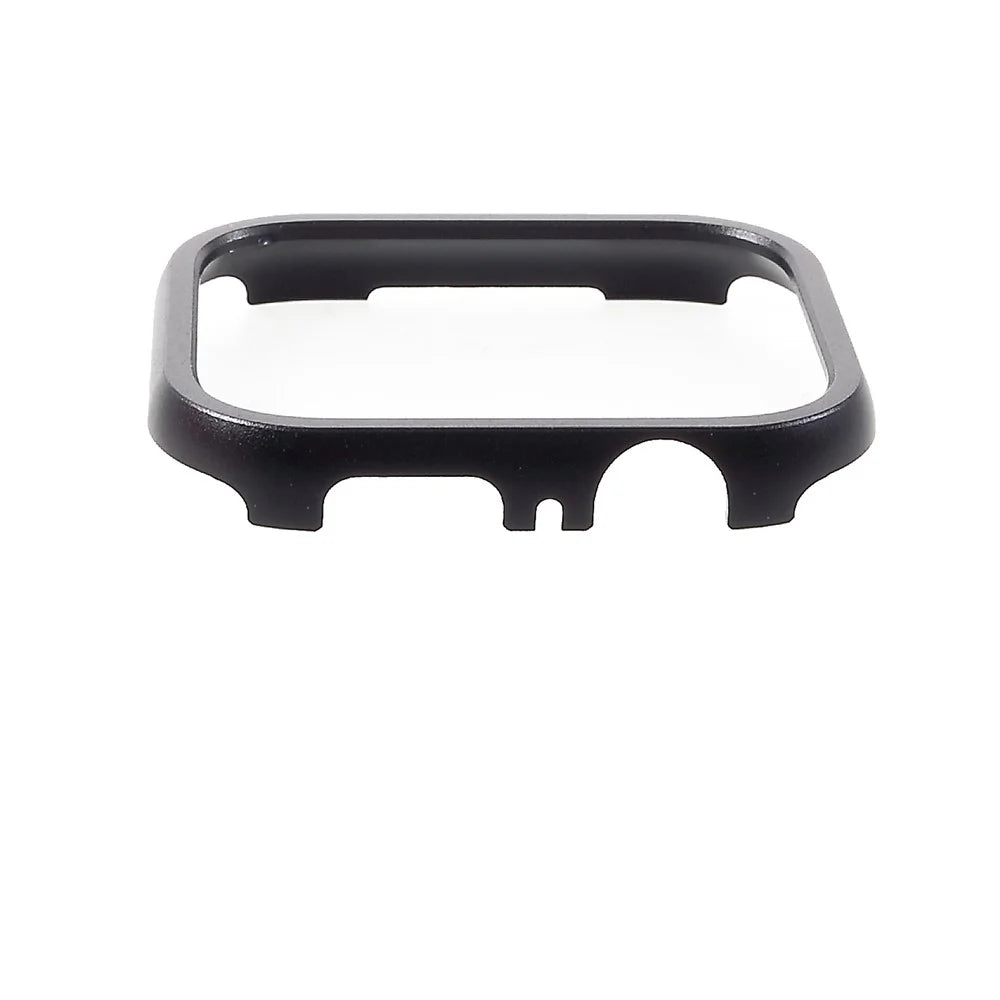 Stainless Steel Watch Protective Frame Case for Apple Watch Series SE3 / SE2 / SE1 /  6 / 5 / 4 44mm - Black - 2