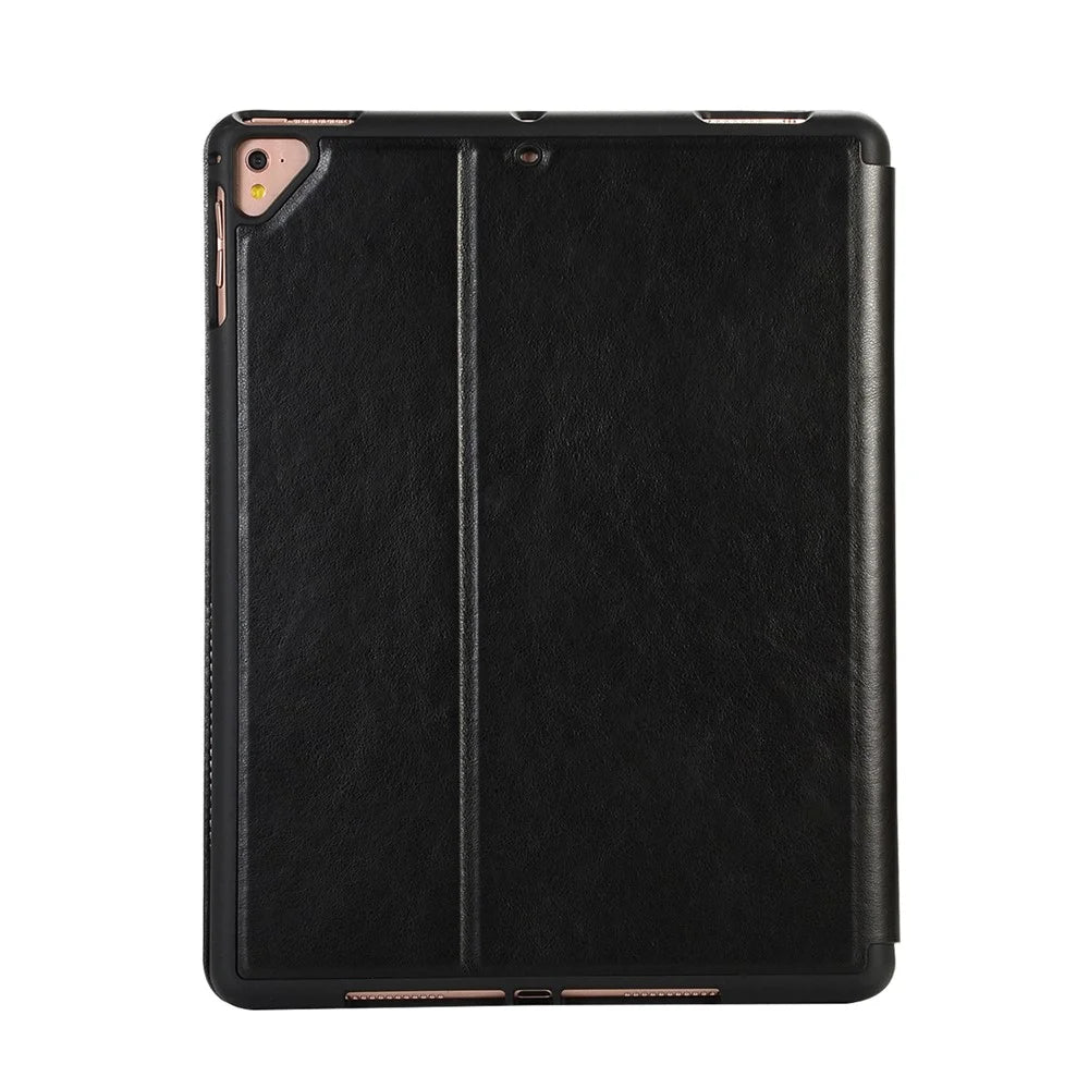 PU Leather Wallet Stand Tablet Case with Pen Slot for iPad 9.7-inch (2018)/9.7-inch (2017)/Air 2/Air - Black - 2