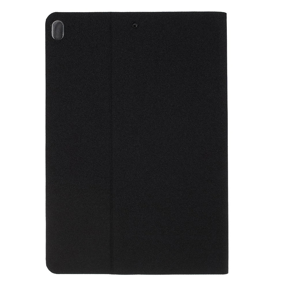 JFPTC Cloth Texture Smart Stand Leather Tablet Case for iPad Air 10.5 inch (2019) - Black - 2
