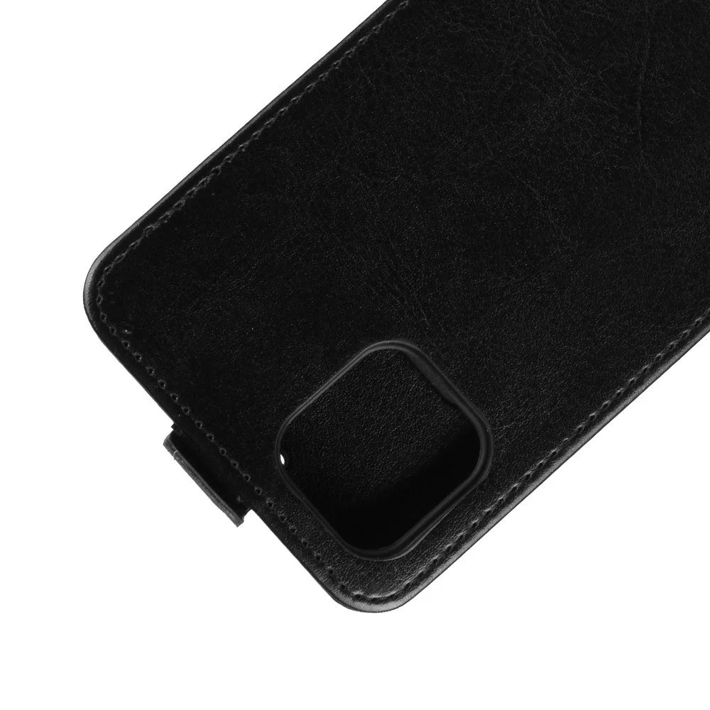 Vertical Flip Leather Phone Shell for iPhone 11 6.1 inch (2019) - Black - 2