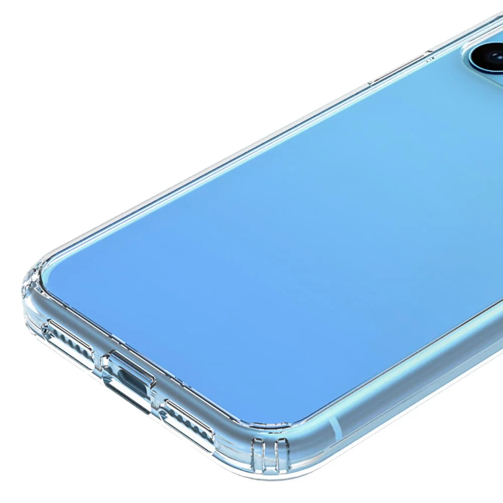 50Pcs/Pack Clear Acrylic + TPU Hybrid Back Case for iPhone 11 6.1 inch (2019) - Transparent - 5