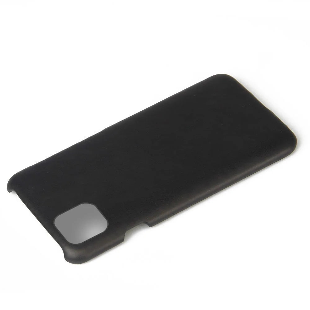 Crazy Horse PU Leather Coated Plastic Shell Covering Case for iPhone 11 6.1 inch (2019) - Black - 2