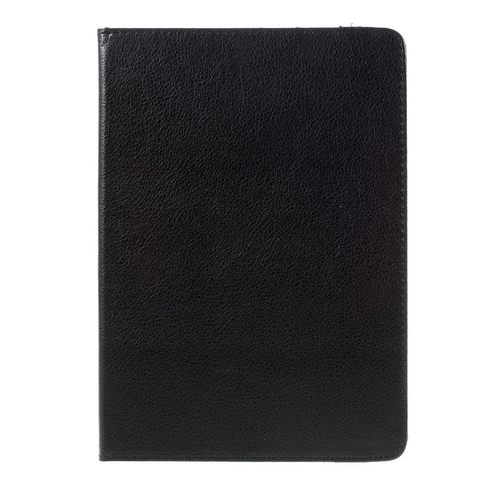 360-degree Rotary Stand Litchi Leather Cover for iPad Pro 9.7 inch - Black - 2