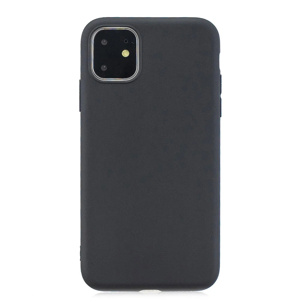 Solid Color Candy Series TPU Case for iPhone 11 Pro 5.8-inch (2019) - Black - 2
