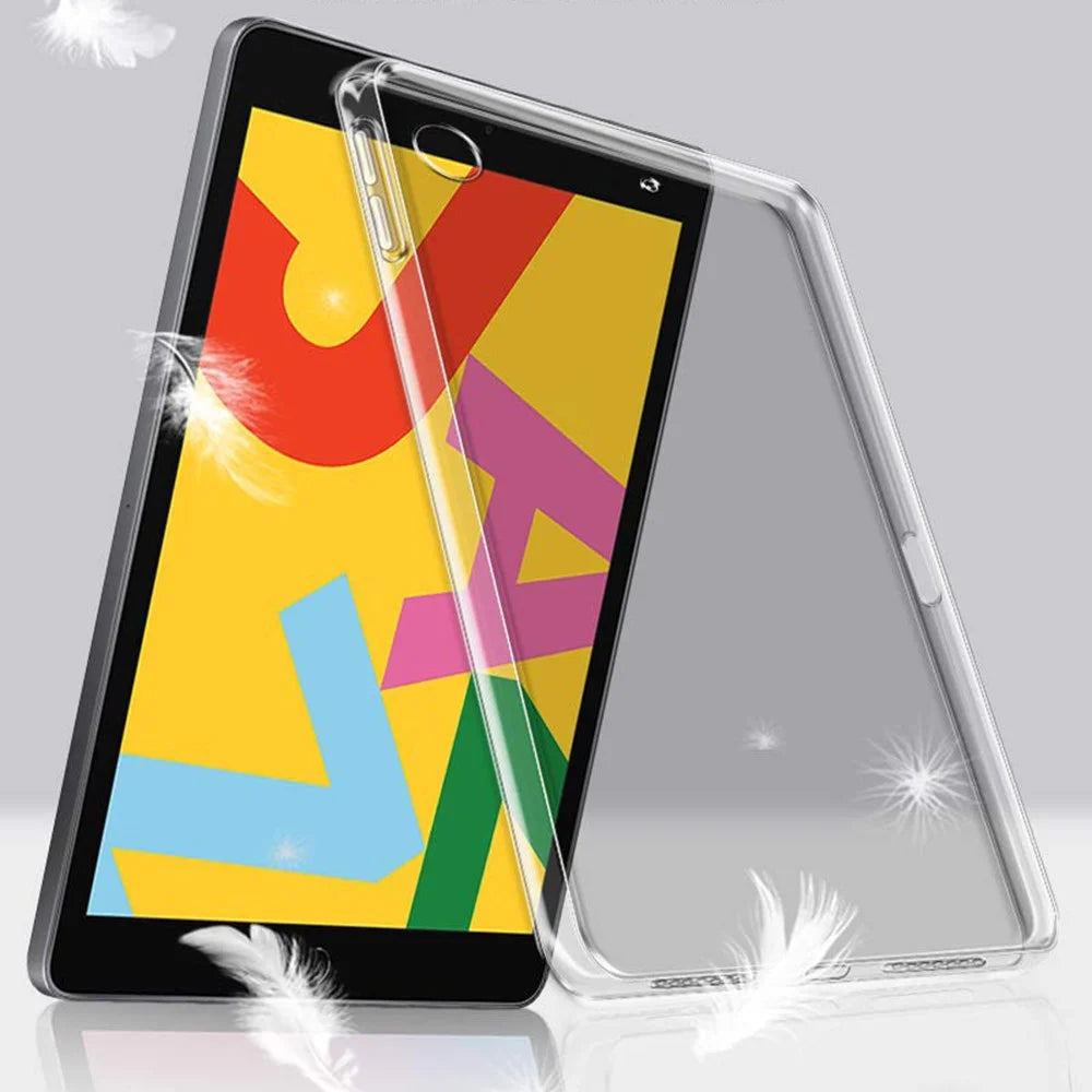 For iPad 10.2 (2021)/(2020)/(2019) Clear Transparent TPU Cover Mobile Phone Case Phone Covering Shell - 6