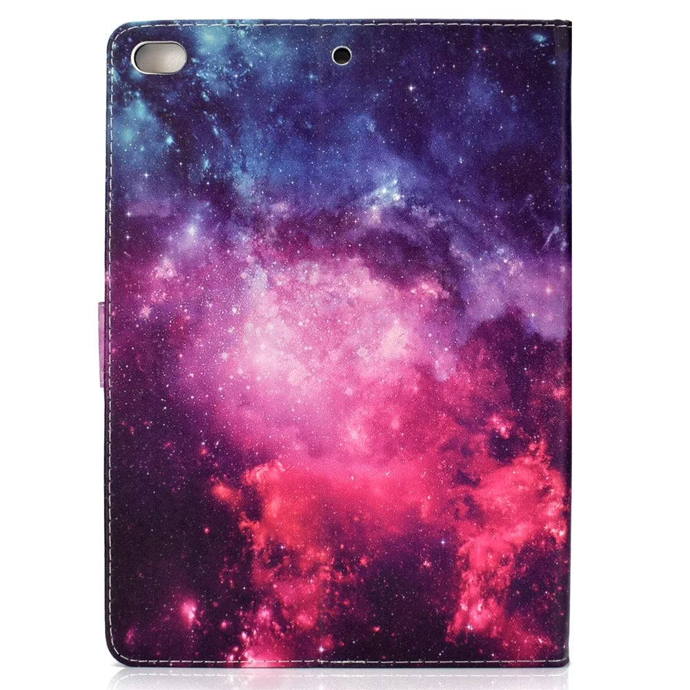 Pattern Leather Tablet Case for iPad 10.2 (2021)/(2020)/(2019) / iPad Pro 10.5-inch (2017) / iPad Air 10.5-inch (2019) - Space - 3