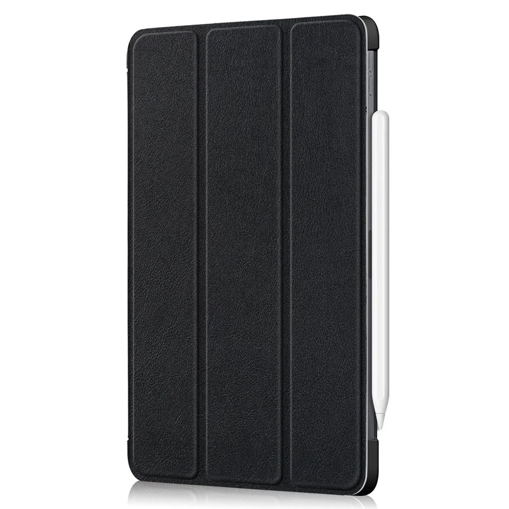 PU Leather Tri-Fold Stand Tablet Case for iPad Air 11 (2026) / (2025) / (2024) / Air (2020) / Air (2022) / Pro 11-inch (2022) / (2021) / (2020) - Black - 4