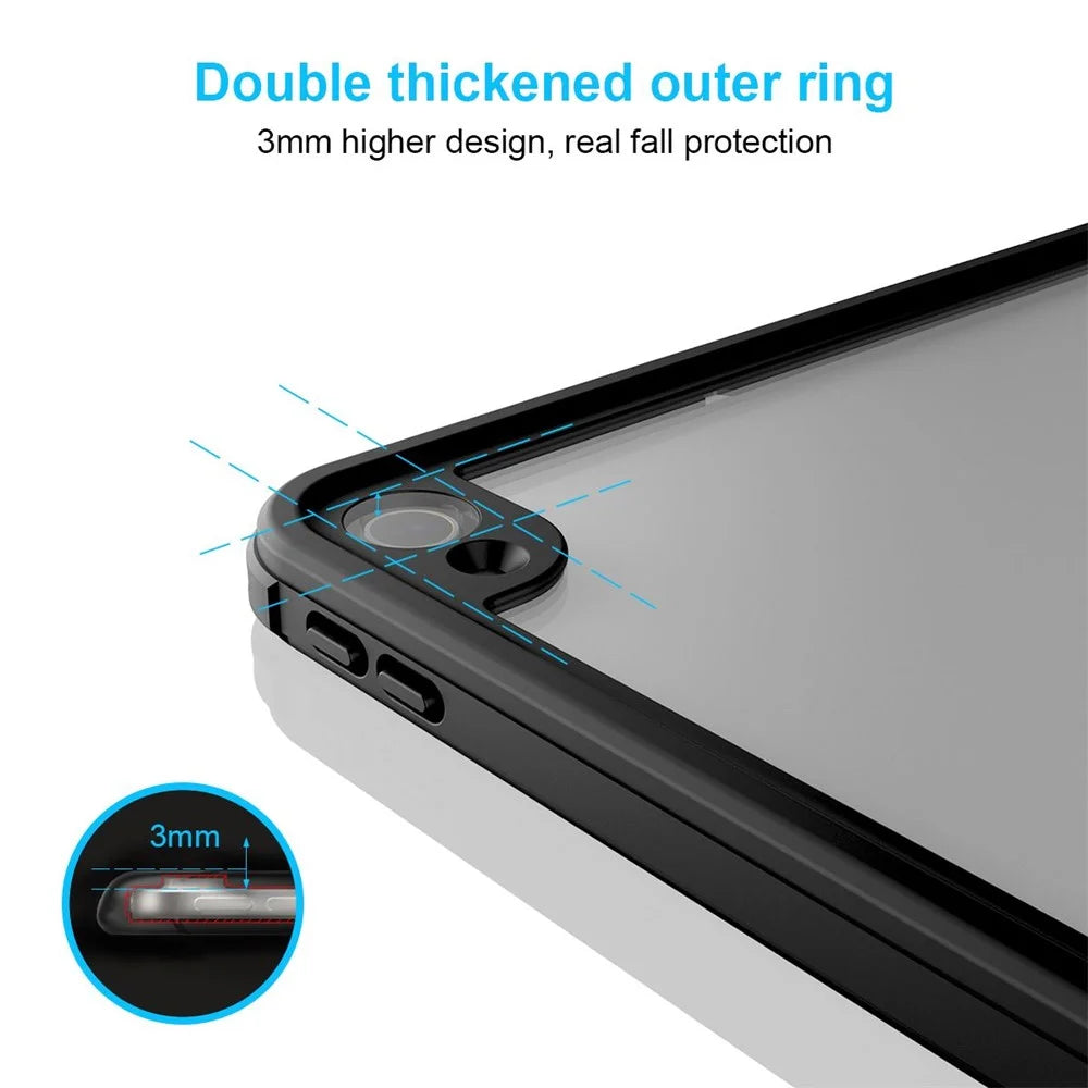 IP68 Waterproof Drop-proof Dust-proof Tablet Protective Cover for iPad Pro 12.9-inch (2018) - 5