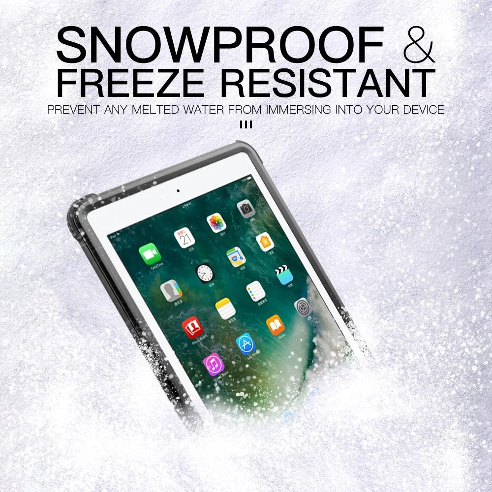 IP68 Waterproof Drop-proof Dust-proof Tablet Cover for iPad Air (2013) / iPad 9.7-inch (2018) A1893 A1954 / (2017) A1822 - 3