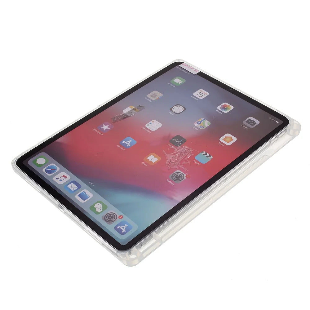For iPad Pro 11-inch (2022) / (2021) / (2020) / (2020) Crystal Clear TPU Case with Pen Slot - 5