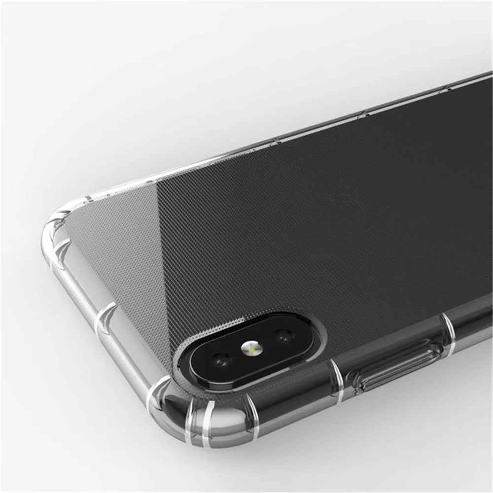 Crystal Clear TPU Phone Case for iPhone XS 5.8 inch - 2