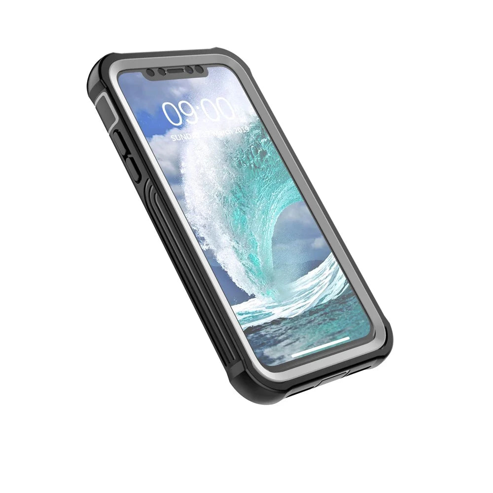 Drop-proof All-wrapped Plastic Phone Shell Built-in PET Screen Film for iPhone 11 Pro Max 6.5 inch - 3