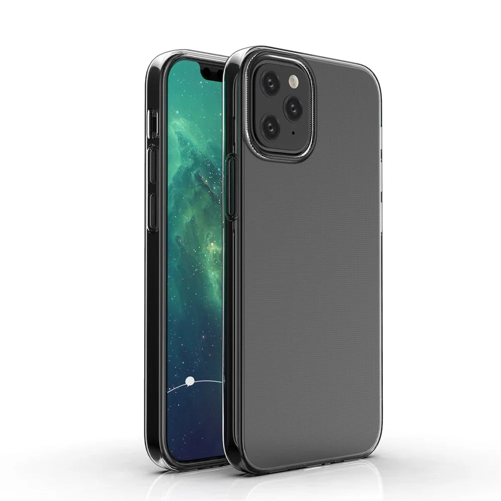 HD Clear Soft Phone Case for Apple iPhone 12 mini 5.4 inch - 2