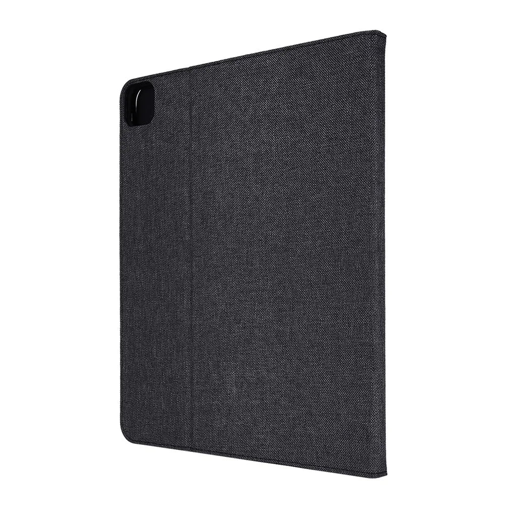 Cloth Texture Card Slots Stand Leather Cover for iPad Pro 12.9 (2022) / (2021) / (2020) / (2018) - Black - 5