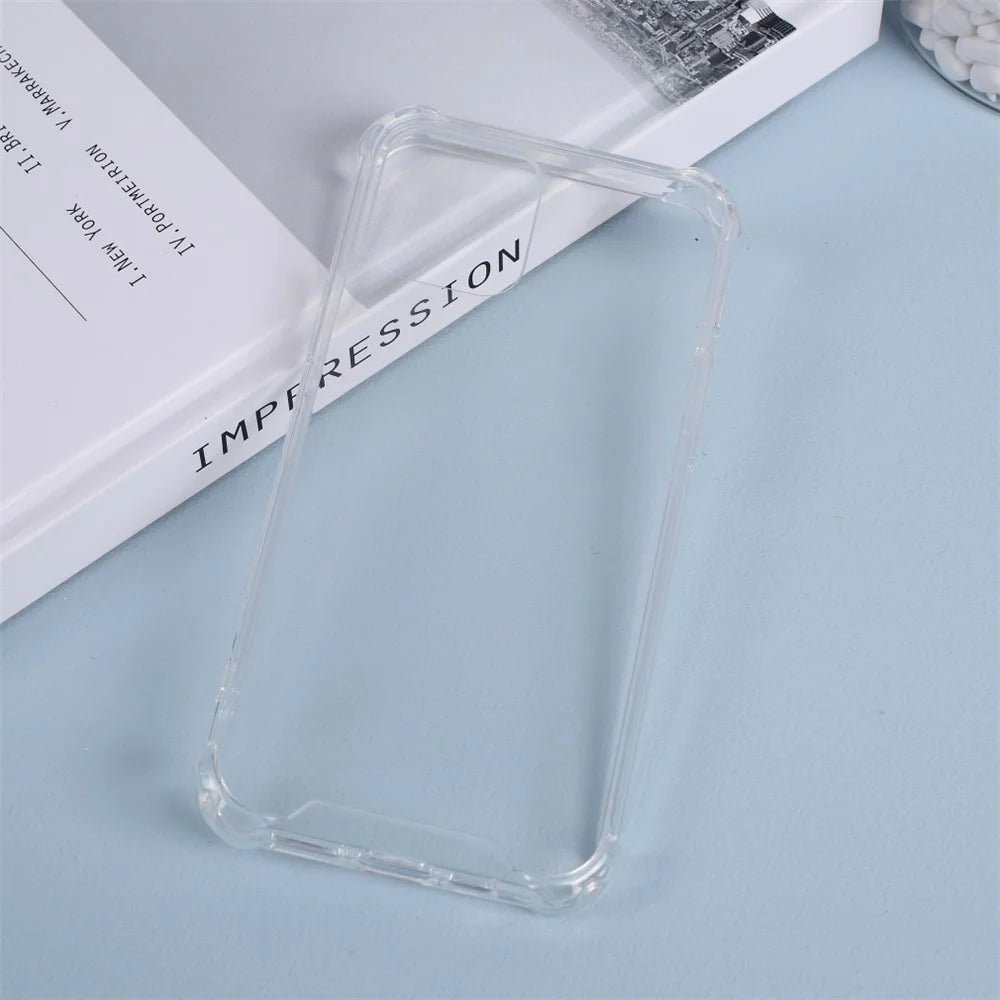 Drop-proof Clear Acrylic Back + TPU Edge Hybrid Cover for iPhone 12 mini - Transparent - 2