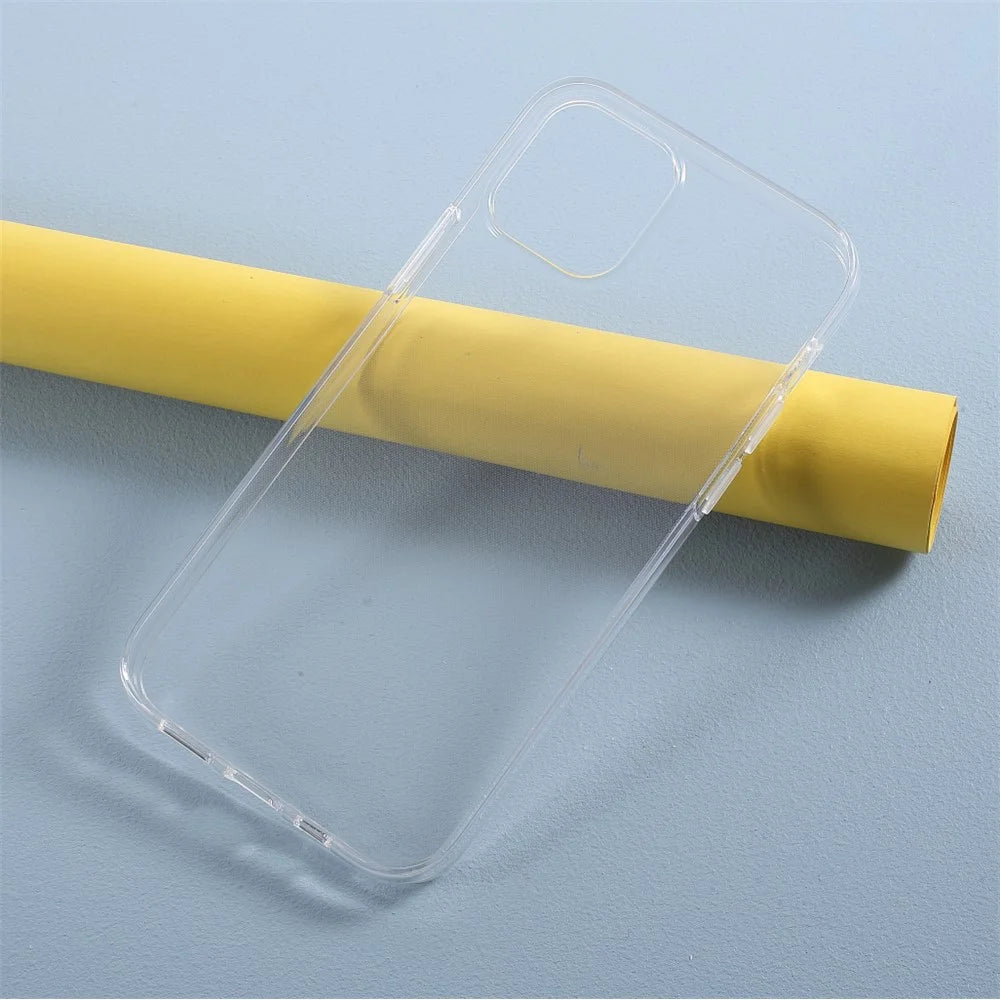 Soft TPU Mobile Phone Case for iPhone 12 Pro/12 - Transparent - 2