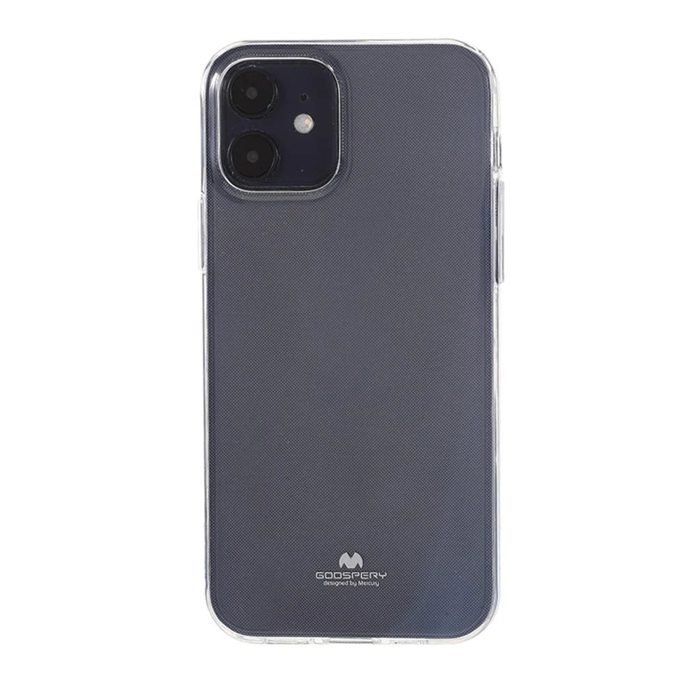 MERCURY GOOSPERY Glitter Powder TPU Cell Phone Cover for iPhone 12 Pro/12 - Transparent - 1