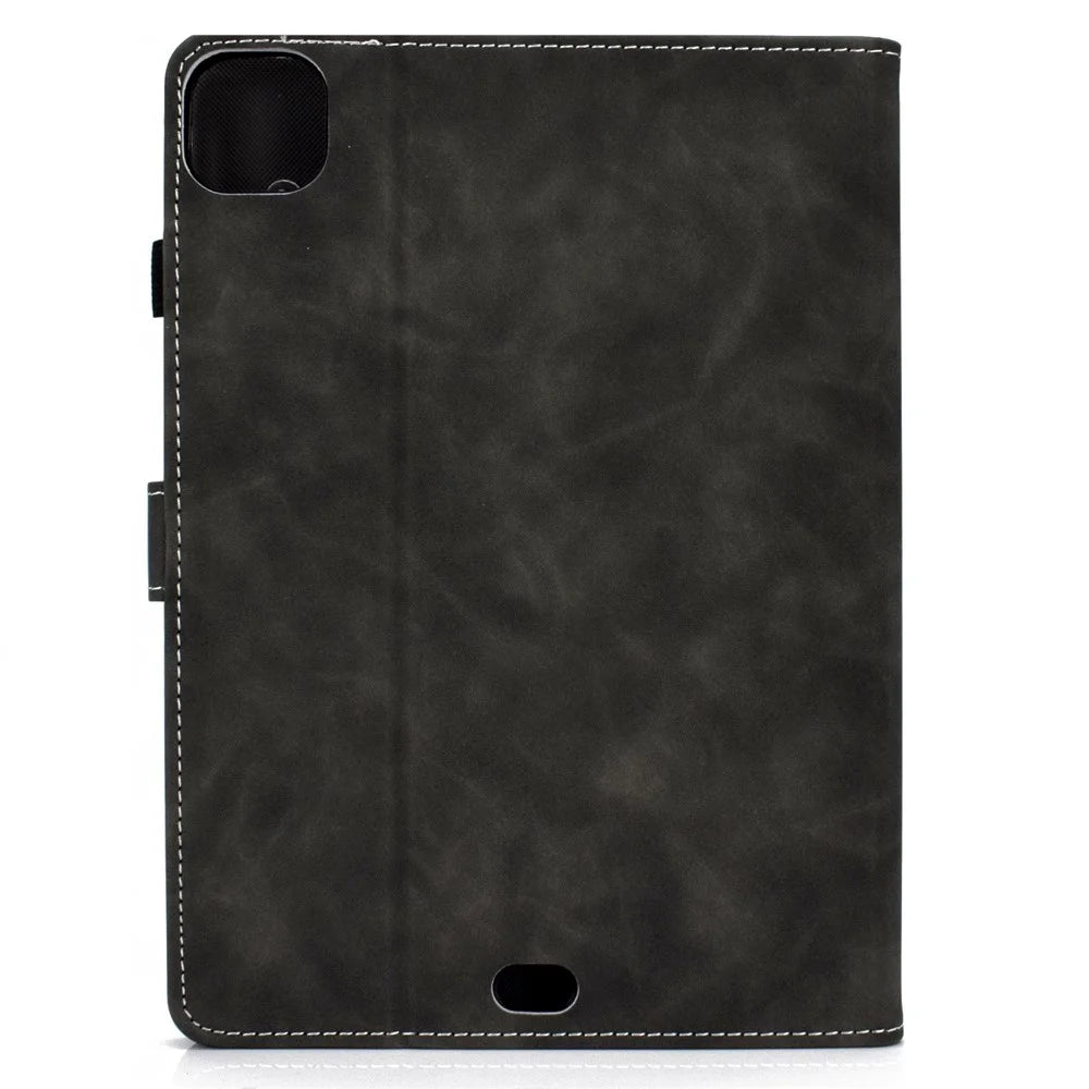 Solid Color Leather Tablet Protective Shell for iPad Air 11 (2026) / (2025) / (2024) / Air (2020) (2022) / Pro 11 (2021) - Black - 3